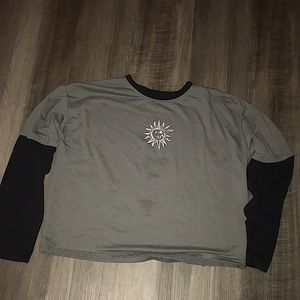 Gothic sun long sleeve shirt | Size medium